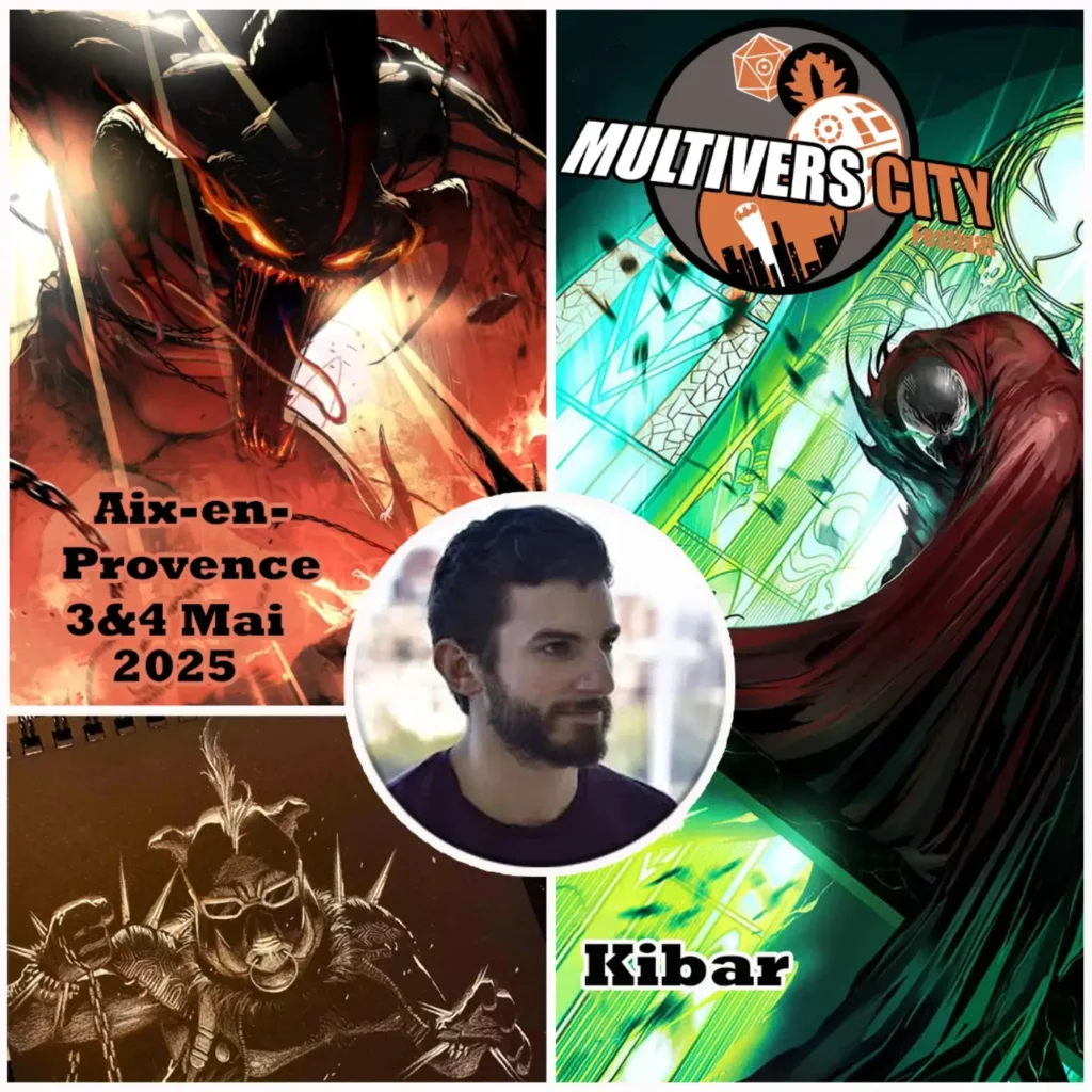 Illustrations comics Kibar à Aix-en-Provence