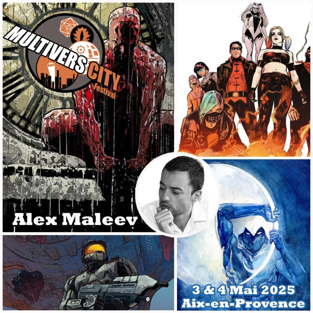 Illustrations comics Alex Maleev à Aix-en-Provence