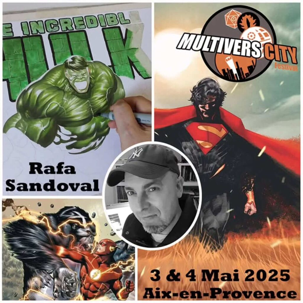 Illustrations comics Rafa Sandoval à Aix-en-Provence