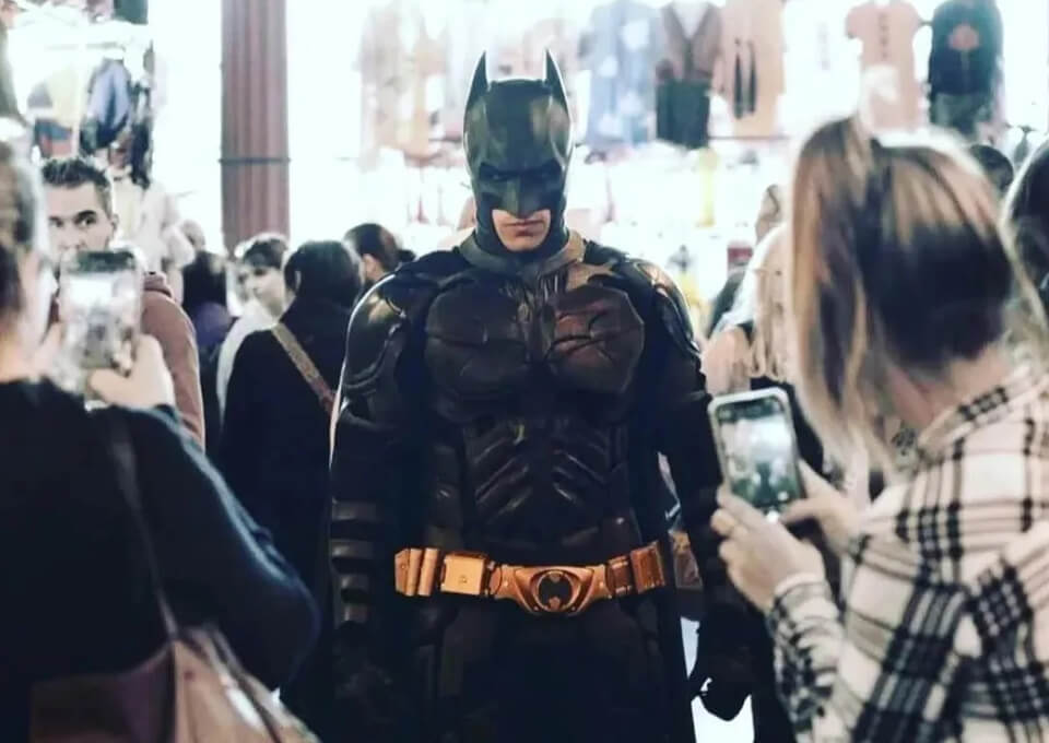 Animation photocall cosplay Batman