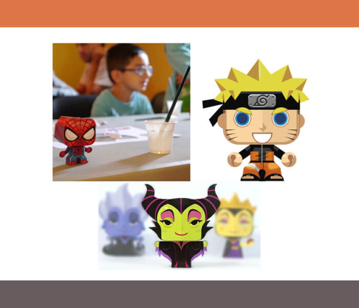 Animation atelier Papercraft à Aix-en-provence