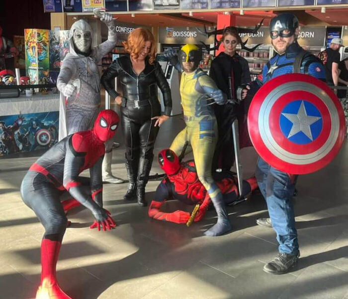 Animation cosplay Show Super-Héros